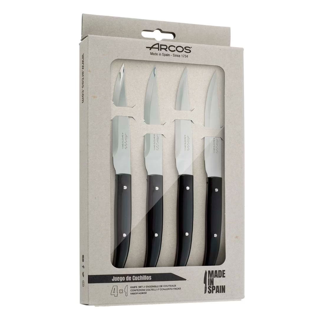 Набор ножей для стейка 4 шт Steak Basic Arcos 377200 : купить по ...